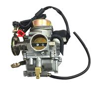 Wresetly 30MM Carburateur de Moteur de pour Linhai 250Cc LinHai Bighorn 260Cc 300Cc ATV UTV Hors Route