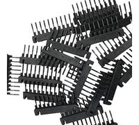 Wresetly 6D Bouton de Cheveux 40 / Lot Outil de Connecteur de Perruque pour Cheveux 6D Machine D'