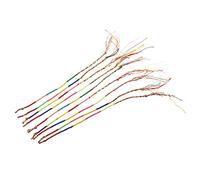 Wresetly 9pcs Bracelets Bresiliens Bracelets de Cheville Bracelet Hippie Tresse Colore Fait a la Main #2 (Couleur Aleatoire)