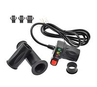 Wresetly AccéLéRateur D'AccéLéRateur de VéLo éLectrique pour PoignéE de Contrôle de Vitesse D'AccéLéRateur de VéLo éLectrique/VéLo éLectrique/VéLo de Montagne, 36V