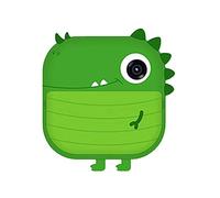 Wresetly Appareil photo numérique LCD 2,4" alimenté par piles avec papier d'impression vert