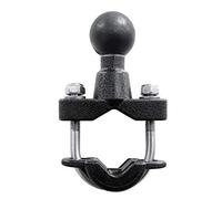 Wresetly Base de de Boulon en U de Largeur de 37Mm de Support de Barre de PoignéE de avec la Boule de 1 Pouce pour Le Travail de GPS de pour Les Supports de RAM