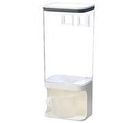 Wresetly Boîte de rangement en plastique transparent pour aliments secs - 1500 ml