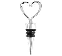 Wresetly Bouchons de Bouteille de Vin Coeur 4 PièCes, Colser à Champagne pour Sceller Le Vin, BièRe - Bouchons de Vin DéCoratifs d'amour
