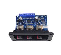 Wresetly Carte d'amplificateur de puissance numérique 2.1 canaux 2 x 25 W + 50 W Bluetooth 5.0 Subwoofer D DC 12-20 V