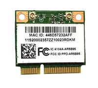 Wresetly Carte réseau sans Atheros AR5B95 AR9285 2,4 G 150 Mbps PCI-E Carte réseau intégrée multimédia pour X230 G460