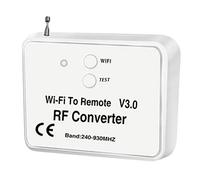 Wresetly Convertisseur universel sans WiFi vers RF, téléphone au lieu de commande à distance, 240-930 MHz, pour