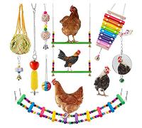 Wresetly de poulet pour poules Xylophone de poulet de balançoire de poulet à picoter de poulet de miroir de poulet