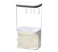 Wresetly Distributeur D'Aliments Secs, Distributeur de CéRéAles, Conteneur de Stockage de CéRéAles, pour CéRéAles, Riz Conteneurs de Stockage de Cuisine C