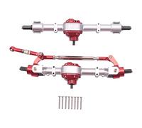 Wresetly Essieu et de voiture RC pour MN D90 D91 D96 D99S MN90 MN96 MN99 MN99S 1/12 RC - Argenté