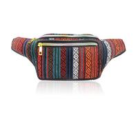 Wresetly Femmes Ethnique Sac Ceinture Rétro Vintage Ceinture Randonnée Ceinture Porte-monnaie Sac de Ceinture pour Femmes Sac Ceinture Couleur A, Couleur A, Taille unique