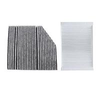 Wresetly Filtre d'habitacle pour C- W205 A205 C205 S205 2013-2019 - Kit de filtres externes intégrés pour climatisation