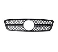 Wresetly Grille de pare-chocs avant de voiture - Noir brillant - Pour C-W203 C280 C320 C240 C200 C63 2000-2006