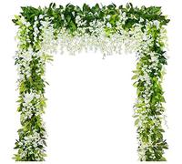 Wresetly Guirlande de , cordes de artificielles suspendues, fausses plantes vignes, guirlande de fleurs suspendues