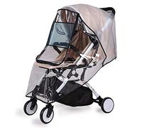 Wresetly Housse de pluie universelle pour poussette - Protection contre les intempéries - Coupe-vent - Imperméable, protège de la neige