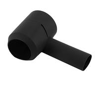 Wresetly Housse de Protection en Silicone Souple Noir pour SèChe-Cheveux Supersonic, éTui de Protection à 360 DegréS pour Peau de Couverture de Ventilateur