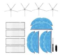 Wresetly Kit d'accessoires pour robot aspirateur S7 T7 T7S T7 Plus T7S Plus Pièces de rechange