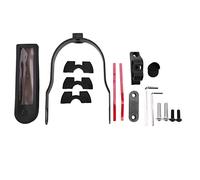 Wresetly Kit d'accessoires pour scooter M365 / M187 / PRO - Crochet spécial amortisseur - Outil d'amortissement - Douille en silicone - Noir