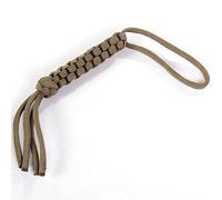 Wresetly Laniere de Couteau en Paracord(Corde de Parachute) Tissage Carree Khaki -Decoration de Couteau,Lampe de Poche, Porte-cles,etc.