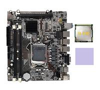 Wresetly LGA1156 prend en charge I3 530 I5 760 Series CPU DDR3 Carte mère d'ordinateur Carte mère H55 + CPU I3 540 + Pad thermique