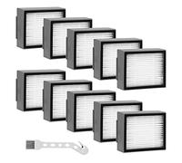 Wresetly Lot de 10 filtres HEPA pour robot aspirateur robot I&E Series E5 E6 E7 I3 I3+ I4 I6 I6+ I7 I7+ I8 I8+/Plus