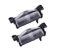 Wresetly Lot de 2 coques de lampe de plaque d'immatriculation pour 2 3 M2 2011-2013 BP4K-51-274 BBM4-51-274 BS1E-51-274