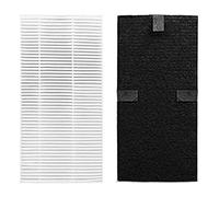 Wresetly Lot de 2 filtres purificateurs d'air pour HRF201B, filtre U HEPA pour FRF102B et Filter U, HRF201B, HHT290, etc