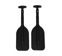 Wresetly Lot de 2 pagaies télescopiques en plastique pour jet et canoë