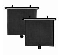 Wresetly Lot de 2 rideaux de protection solaire rétractables - 40 x 45 cm