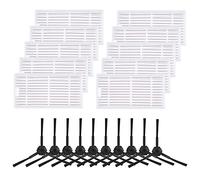Wresetly Lot de 20 filtres et brosses de rechange pour aspirateur robot V3S V3S Pro, V5 et V5S V5S Pro très efficace