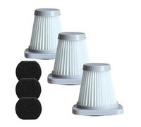Wresetly Lot de 3 filtres HEPA lavables pour aspirateur Sc861 Sc861A