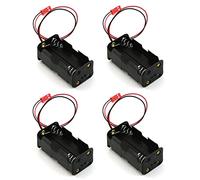 Wresetly Lot de 4 boîtes de rangement pour piles 6 V 4 x AA - Récepteur Plug JST pour camion Redcat 1/8 1/10 RC Nitro