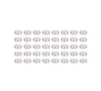 Wresetly Lot de 40 vis rondes supérieures en aluminium - Couvercle à vis en aluminium rond