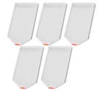 Wresetly Lot de 5 plateaux de tri en plastique pour perles et strass, pour point de croix, nail art, outil de pointillage pour bricolage