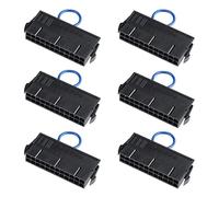 Wresetly Lot de 6 outils de test d'alimentation ATX 24 broches pour alimentation sans être branchés sur la carte mère