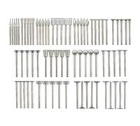 Wresetly Lot de 75 fraises diamantées pour meuleuse de 2,35 mm