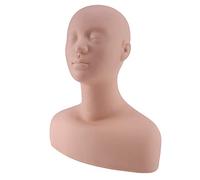 Wresetly Mannequin en silicone pour exercices de massage et cils