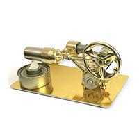 Wresetly Mini moteur à air chaud Stirling Modèle Physique Expérience Modèle Science pédagogique Jouet Cadeau pour les enfants