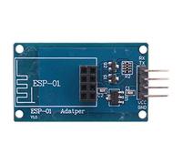 Wresetly Module adaptateur ESP8266 série Wi-Fi ESP-01 3,3 V 5 V compatible avec