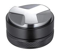 Wresetly Outil de Niveleur de Distributeur de Café en Acier Inoxydable Espresso 304 Tamper à Café avec Trois Pentes InclinéEs 49Mm