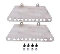 Wresetly Plaque latérale en métal pour MN D90 D91 D99S MN99S 1/12 RC Pièces de mise à niveau Accessoires