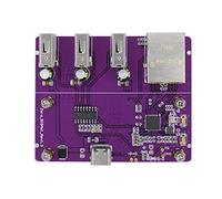 Wresetly Pour Zero 2 W USB vers RJ45 HUB Ethernet ou USB vers RJ45 HUB pour Pi0 et Pi0 2 W (sans boîtier)