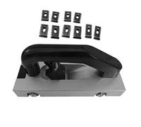 Wresetly Rainureur en vinyle Roues de lame type U Rainuré Sol de Sol à Main de Traction Rainureur en PVC de Vinyle de Soudure Plastique Kit de Soudure