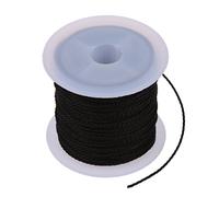 Wresetly Rouleau de Collier de Coton Ciré Noir Perles Cordon ChaîNe 1Mm Hot