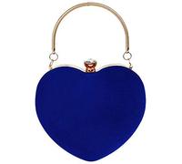 Wresetly Sac à main en forme de cœur - Bleu, bleu, Taille