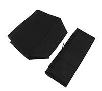 Wresetly Sac de rangement pour la maison - Organiseur de méchants en feutre - Sac de rangement intérieur - Portable - Noir - Taille L