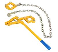 Wresetly Tamis à chaîne Réparation de clôture Outil compact Tendeur de barbelé 47,25 Capacité de la chaîne 2200 Lbs Trétendeur de barbelé