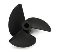 Wresetly Vis de bateau RC à trois lames Noir P40D47 Pour moteur sans buerstelos