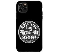 Wrestler Wrestle Wrestling is My Favorite Season Coque pour iPhone 11 Pro Max