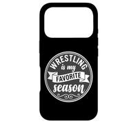 Wrestler Wrestle Wrestling is My Favorite Season Coque pour iPhone 17 Pro